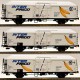 45070 ACME Set of 3 Refrigerator cars INTERFRIGO for bananas transport